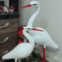 مجسمه سیمانی لک لک|صنایع دستی و سایر لوازم تزئینی|گرمدره, |دیوار