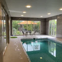 اجاره ویلا استخر دار مستقیم از مالک|اجارهٔ کوتاه‌مدت ویلا و باغ|کرج, شهرک الهیه|دیوار