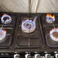 اجاق گاز ۵شعله و سالم و پر قدرت|اجاق گاز و لوازم برقی پختوپز|سلطانیه, |دیوار