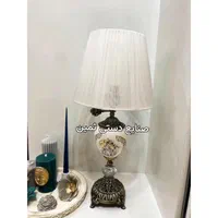 آباژور فرشته سرامیکی پایه برنزی چراغ خواب رومیزی|چراغ خواب و آباژور|تهران, شوش|دیوار