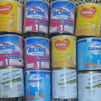 قوطی خالی شیر خشک