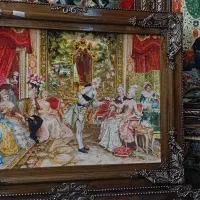 تابلو فرشهای تبریز در مصلی یاسوج|تابلو فرش|یاسوج, |دیوار