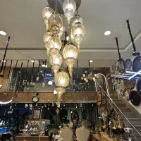 لوسترمراکشی سلطنتی|لوستر و چراغ آویز|مشهد, توس (بلوار توس)|دیوار