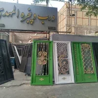 درب  کوچه باغی حیاط ویلا پنجره آهنی المهدی کد 0605|مصالح و تجهیزات ساختمان|تبریز, |دیوار