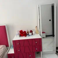 سرویس خواب دخترانه سفید صورتی
