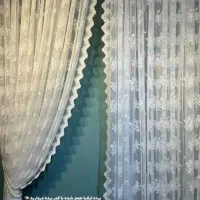 پرده راشل لب حاشیه فقط متری 128تومن