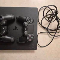 PS4 اسلیم ۱ ترابایت + دو دسته + ۱۰ بازی
