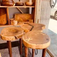 عسلی روستیک|مبلمان خانگی و میز عسلی|رشت, بلوار گیلان|دیوار
