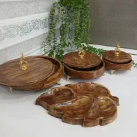 سرویس و ظروف پذیرایی سنگ مصنوعی
