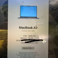macbook air m3|رایانه همراه|تهران, افسریه|دیوار