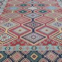 یک جفت فرش ۹ متری زمینه لاکی