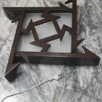 چراغ دیواری چوبی