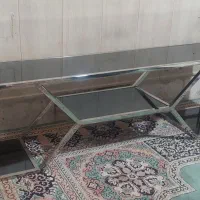 جلومبلی عسلی استیل شیک و تمیز قیمت مناسب|مبلمان خانگی و میز عسلی|پردیس, شهرک صنعتی خرمدشت فاز ۷|دیوار