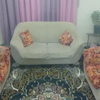 مبل ۴ نفره خوش دست و سبک|مبلمان خانگی و میز عسلی|الوند, |دیوار