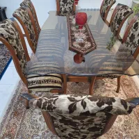 میز نهار خوری ۸ نفره|میز و صندلی غذاخوری|تهران, مجیدآباد|دیوار