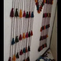 پرده سنتی دستبافت|گلیم، جاجیم، گبه|زاهدان, |دیوار