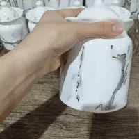 جا ادویه ای جنس چینی همراه با استند فلزی|ظروف سرو و پذیرایی|ایذه, |دیوار