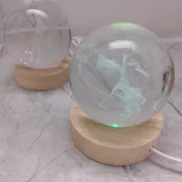 گوی کریستالی مدل 3D