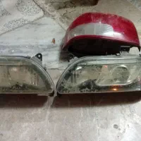 تعدادلوازم پراید کاپوت، چراغ جلو وعقب،رینگ،فن کولر