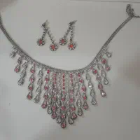 گردنبند و گوشواره ست