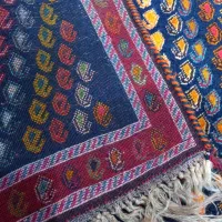 فرش دستباف بوته جغه رنگ گیاهی پشم کامل