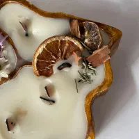 انواع شمع گیاهی برا دکور و هدیه و سرویس بهداشتی|صنایع دستی و سایر لوازم تزئینی|شاهینشهر, شهرک میلاد|دیوار