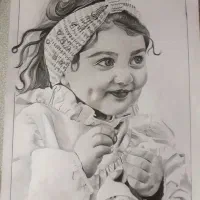نقاشی/ طراحی چهره|تابلو، نقاشی، عکس|قم, انسجام|دیوار