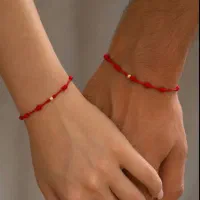 دستبند هفت گره نقره