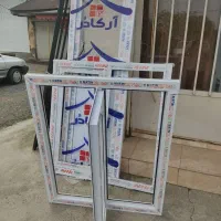 درب و پنجره دو جداره پی وی سی ،درب نفر رو ،اطاقی|مصالح و تجهیزات ساختمان|رشت, پیرکلاچای|دیوار