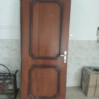 یک جفت درب چوبی اتاق ویک درب چوبی دولنگه .|مصالح و تجهیزات ساختمان|ابهر, |دیوار