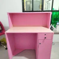 میز کانتر صورتی
