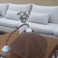 لوسترمکرومه|لوستر و چراغ آویز|قزوین, |دیوار