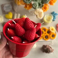 شمع توت فرنگی