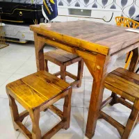 ناهارخوری سنتی چوبی در زرین کالا|میز و صندلی غذاخوری|یاسوج, |دیوار