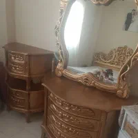 سرویس خواب دونفر همراه با تشک جک|تخت و سرویس خواب|پرند, فاز ۶|دیوار