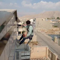 کار در ارتفاع(بدون نیاز به داربست، بالابر|خدمات پیشه و مهارت|کازرون, |دیوار