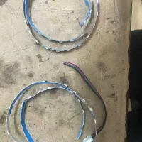 ۲ عدد نوار ار جی بی rgb کوتاه با تراکم بالا