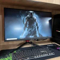 مانیتور ۲۷ اینچ ۱۴۴هرتز گیمینگ|قطعات و لوازم جانبی رایانه|کرج, شهرک فهمیده|دیوار