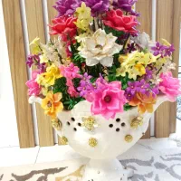 گل کریستالی زیبا