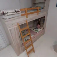 تخت دو طبقه MDF