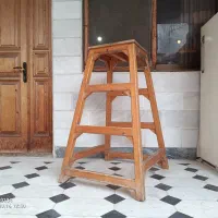 چهار پایه بلند چوبی