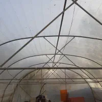 لوله کامل ۳۰۰متر گلخانه با پلاستیک سالم|مصالح و تجهیزات ساختمان|سرعین, |دیوار