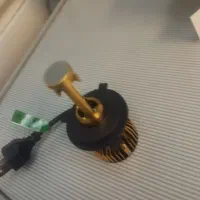 هدلایت پرتقالی حباب لامپ لیمویی