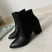 نیم بوت زنانه مشکی سایز ۴۰-۴۱|کیف، کفش، کمربند|کرمانشاه, |دیوار
