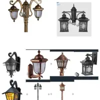 چراغ دیواری حیاطی باغی