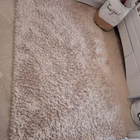 فرش شگی کرم رنگ