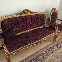 مبلمان استیل 9 نفره|مبلمان خانگی و میز عسلی|تهران, جنت‌آباد مرکزی|دیوار