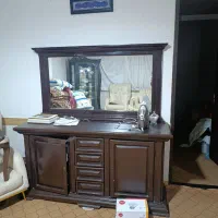 آیینه کنسول چوبی