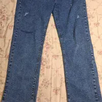 شلوار لی سرمه ای