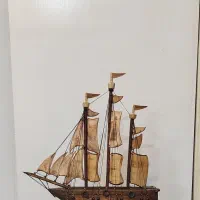 کشتی بادبانی تمام چوب|مجسمه، تندیس، ماکت|تهران, اختیاریه|دیوار